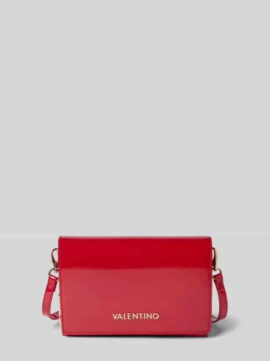 Zdjęcie produktu Torba na ramię z aplikacją z logo model 'EMBER' VALENTINO BAGS Czerwony