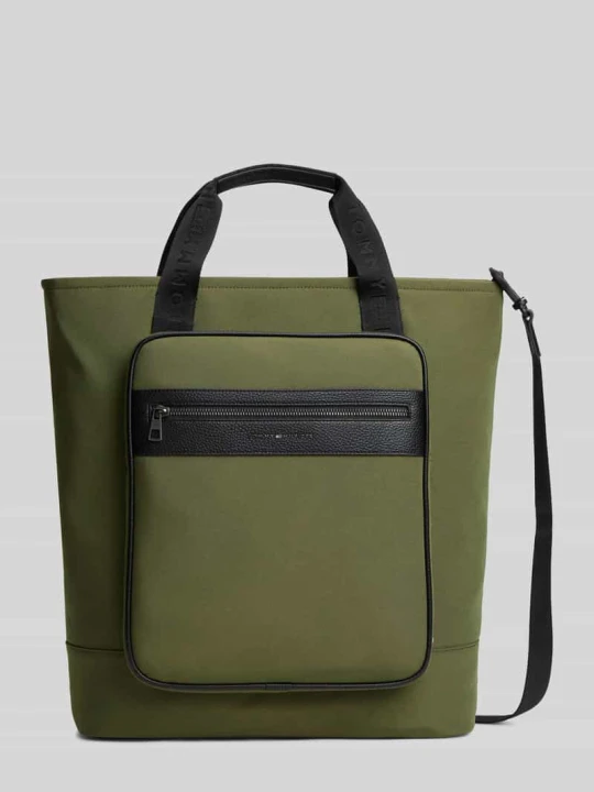 Zdjęcie produktu Torba na ramię z boczną kieszenią Tommy Hilfiger Oliwkowy