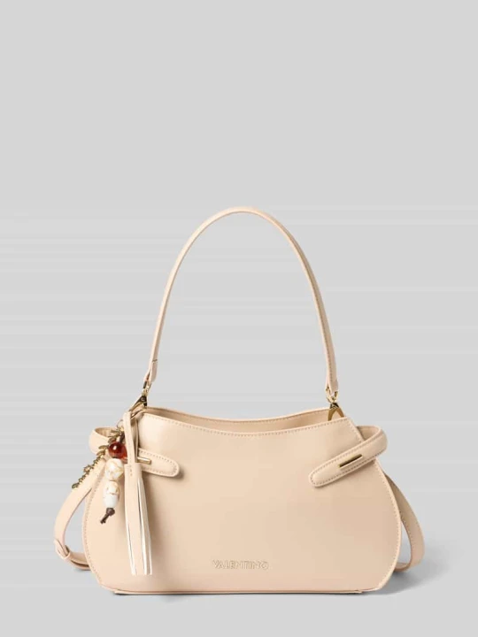 Zdjęcie produktu Torba na ramię z detal z logo model 'NIVALIS RE' VALENTINO BAGS Écru