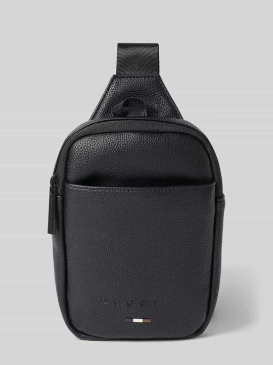 Zdjęcie produktu Torba na ramię z detal z logo model 'RICO Crossbody Mini' Bugatti czarny
