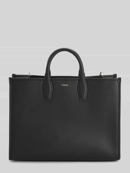 Zdjęcie produktu torba na ramię z detal z logo model 'Sandy MED Tote' Boss Czarny