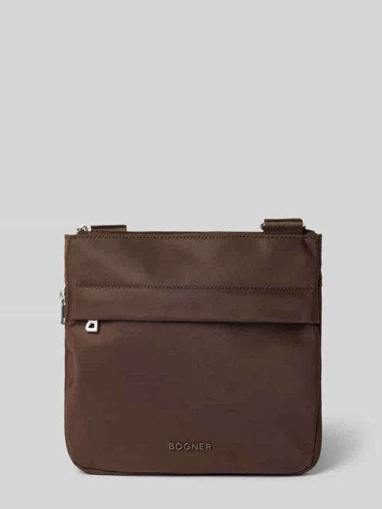 Zdjęcie produktu Torba na ramię z detal z logo model 'Serena' Bogner Ciemnobrązowy