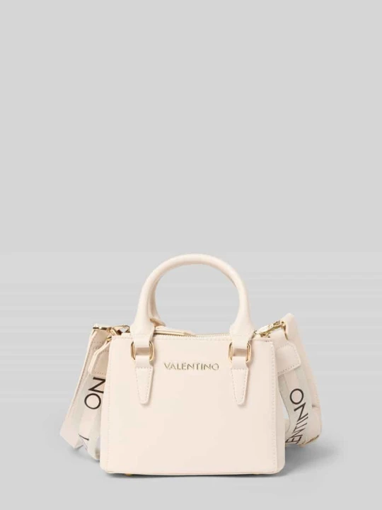 Zdjęcie produktu torba na ramię z detal z logo model 'ZERO' VALENTINO BAGS Écru