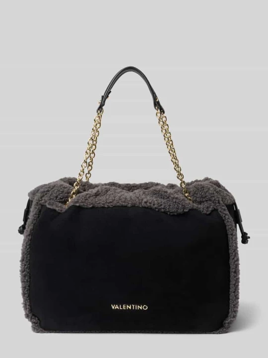 Zdjęcie produktu Torba na ramię z detalem paska do ściągania model 'MAX' VALENTINO BAGS czarny