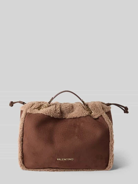 Zdjęcie produktu Torba na ramię z detalem paska do ściągania model 'MAX' VALENTINO BAGS Średniobrązowy