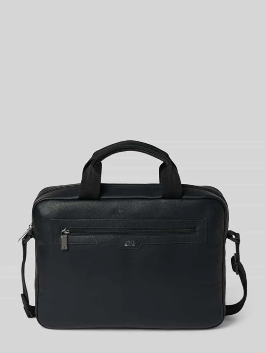 Zdjęcie produktu Torba na ramię z detalem z logo model 'LEWIS' Boss Czarny
