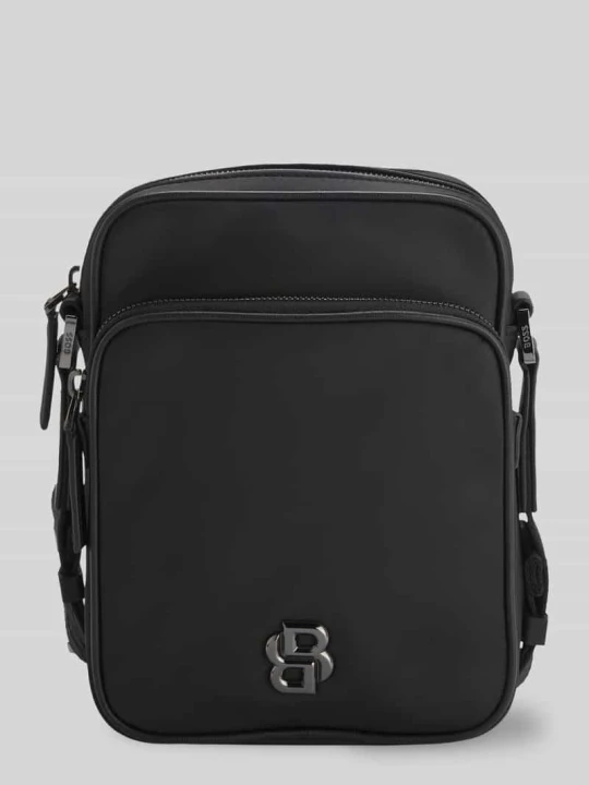 Zdjęcie produktu Torba na ramię z tkaniny diagonalnej model „B_ICON_NS CROSSB” Boss Czarny