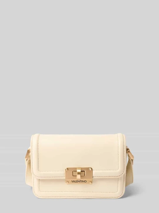 Zdjęcie produktu Torba na ramię z imitacji skóry model ‘FLOREN’ VALENTINO BAGS Écru