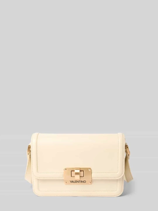 Zdjęcie produktu Torba na ramię z imitacji skóry model ‘FLOREN’ VALENTINO BAGS Écru