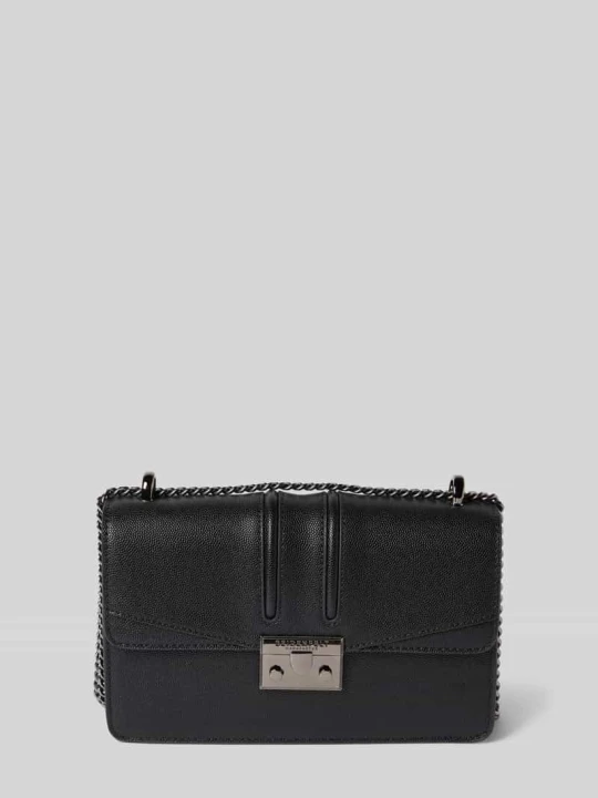 Zdjęcie produktu Torba na ramię z imitacji skóry model ‘Roros’ Seidenfelt Czarny