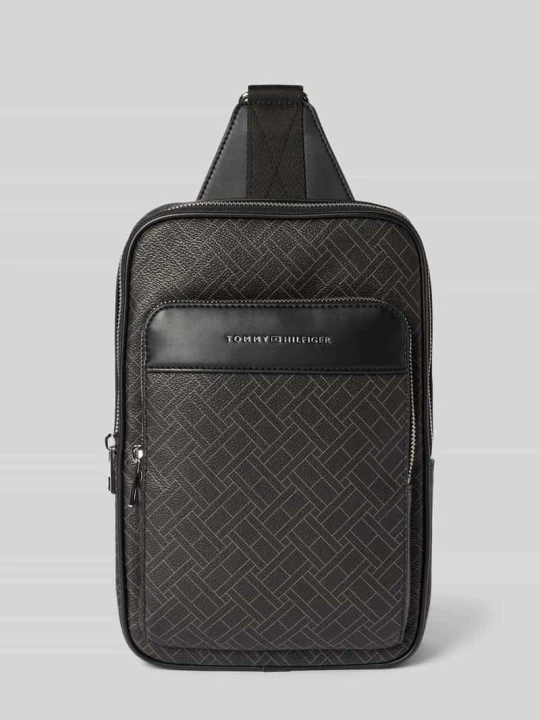 Zdjęcie produktu Torba na ramię w skórzanym wyglądzie Tommy Hilfiger Czarny