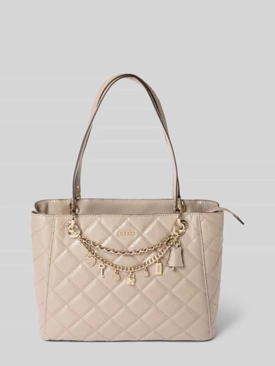 Zdjęcie produktu Torba na ramię z łańcuszki model 'LIBBY NOEL TOTE' Guess