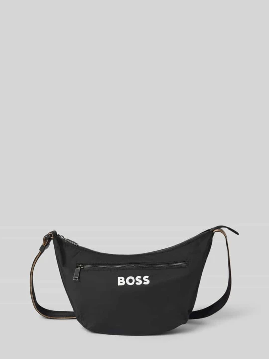 Zdjęcie produktu Torba na ramię z logo w kontrastowym kolorze Boss