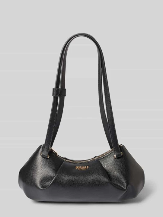 Zdjęcie produktu Torba na ramię z materiał skóropodobny model 'Amorette' Guess Czarny
