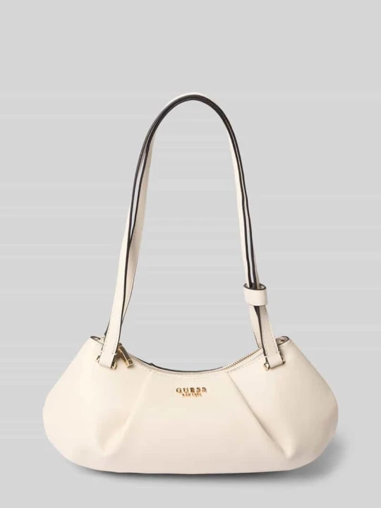 Zdjęcie produktu Torba na ramię z materiał skóropodobny model 'Amorette' Guess Złamany biały