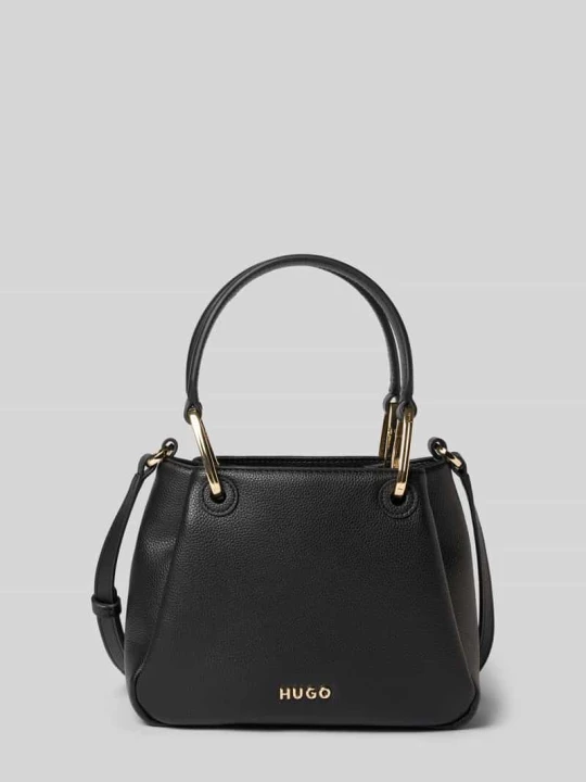 Zdjęcie produktu Torba na ramię z materiał skóropodobny model 'Orin 2.0_Tote Mini' Hugo Czarny
