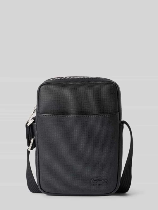 Zdjęcie produktu torba na ramię z nadrukiem z logo 'Classic Vertical Camera B' Lacoste Czarny