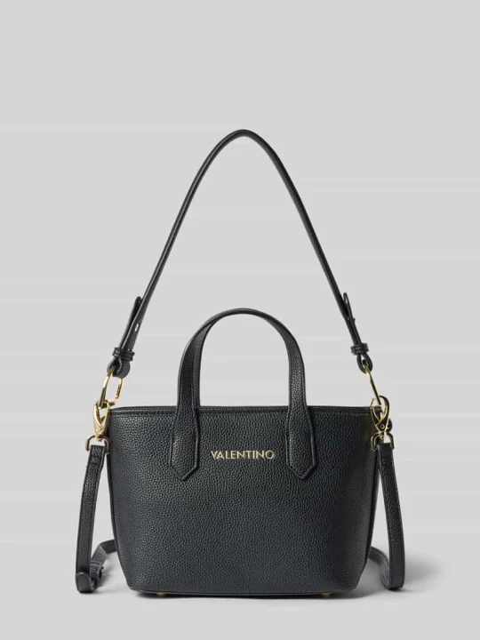 Zdjęcie produktu Torba na ramię z napisem z logo model 'THAOE RE' VALENTINO BAGS Czarny
