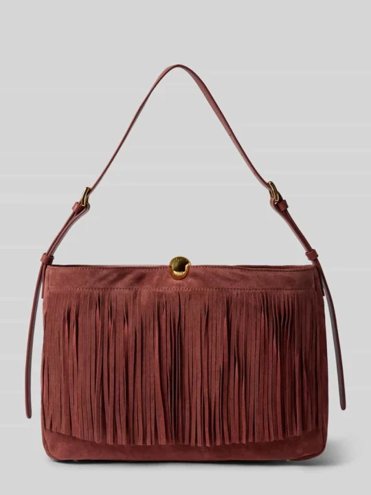 Zdjęcie produktu Torba na ramię z naturalnej skóry model 'SFERA' Furla Terakotowy
