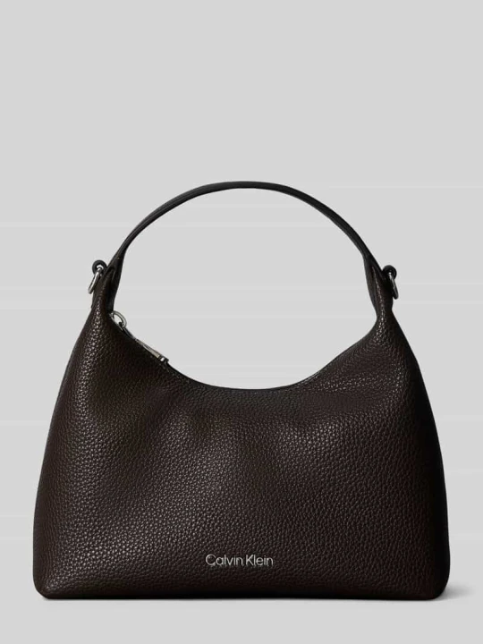 Zdjęcie produktu Torba na ramię z odpinanym paskiem na ramię Calvin Klein Ciemnobrązowy