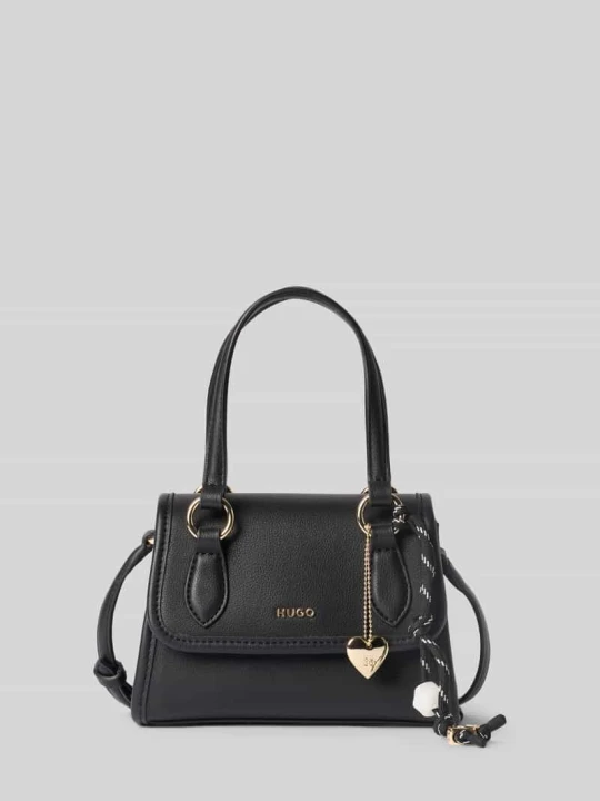 Zdjęcie produktu Torba na ramię z odpinanym paskiem na ramię model 'Clioh_Top Handle' Hugo Czarny