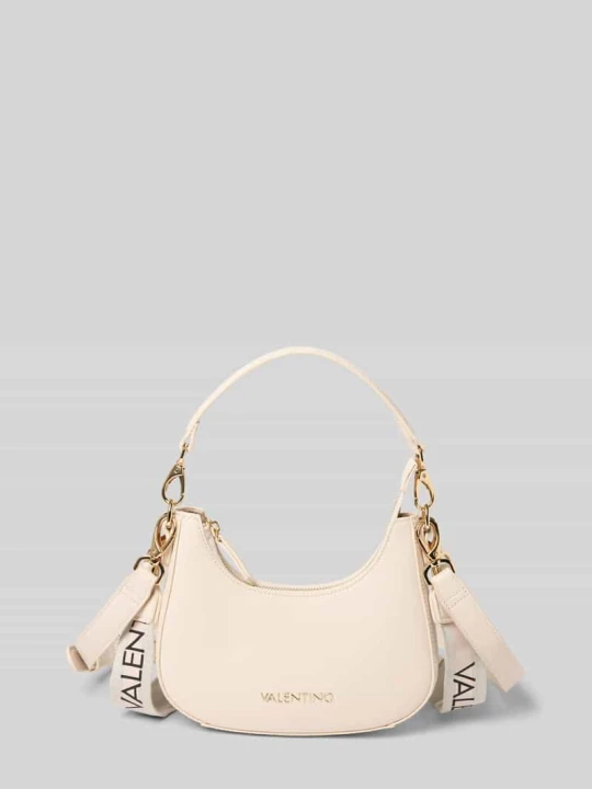 Zdjęcie produktu torba na ramię z odpinanym paskiem na ramię model 'ZERO' VALENTINO BAGS Écru
