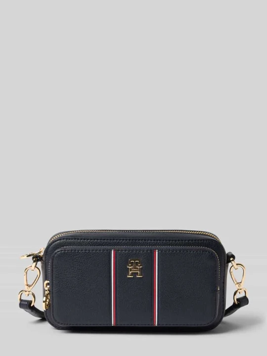 Zdjęcie produktu Torebka na ramię z odpinanym paskiem na ramię Tommy Hilfiger Ciemnoniebieski