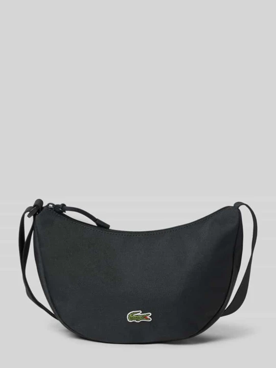 Zdjęcie produktu Torba na ramię z przegródką zapinaną na zamek błyskawiczny Lacoste Czarny