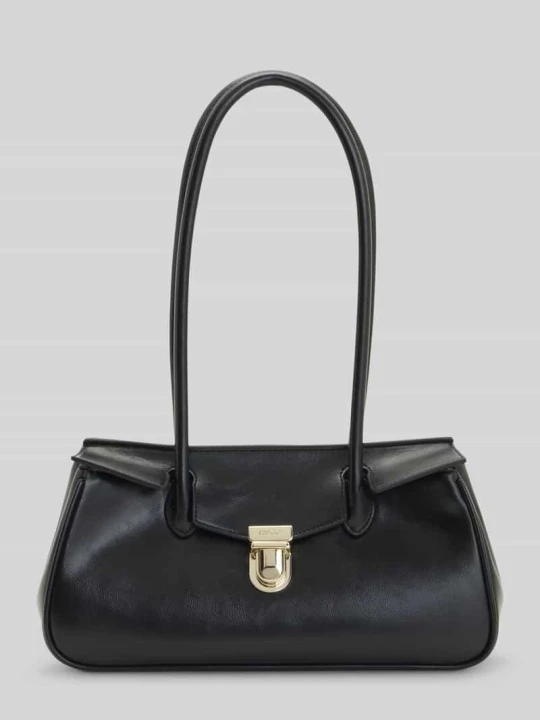 Zdjęcie produktu Torba na ramię z przekręcane zapięcie w kolorze złotym model 'Quinley' Hugo