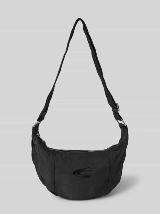 Zdjęcie produktu Torba na ramię z wyhaftowanym logo model ‘JOURNEY’ Camel Active czarny