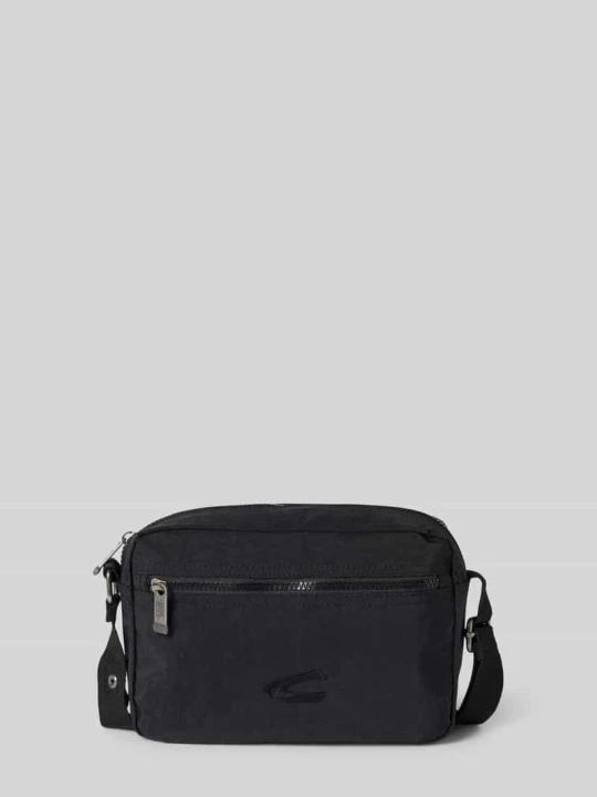 Zdjęcie produktu Torba na ramię z wyhaftowanym logo model ‘JOURNEY’ Camel Active czarny