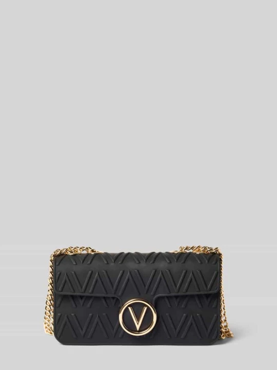 Zdjęcie produktu Torba na ramię z wytłaczanym logo model 'BUBBLE' VALENTINO BAGS Czarny