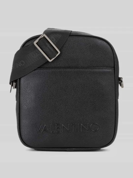 Zdjęcie produktu Torba na ramię z wytłaczanym logo model 'ELITE' VALENTINO BAGS Czarny