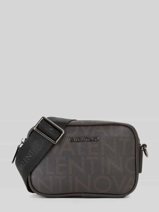 Zdjęcie produktu Torba na ramię z wytłaczanym logo model 'KING' VALENTINO BAGS Ciemnobrązowy