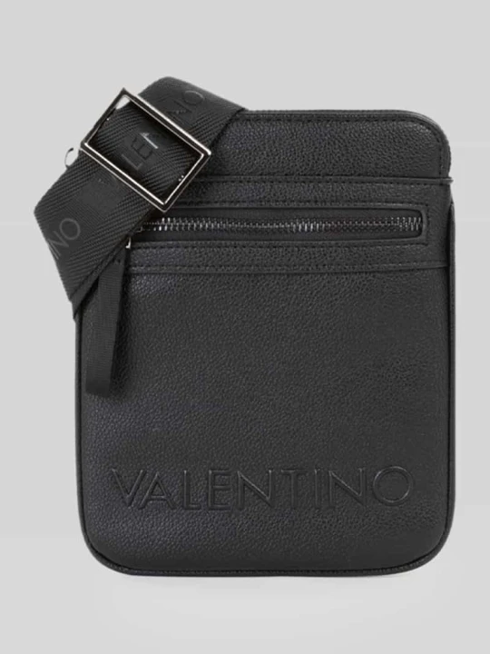 Zdjęcie produktu Torba na ramię z wytłoczonym logo model 'ELITE' VALENTINO BAGS Czarny