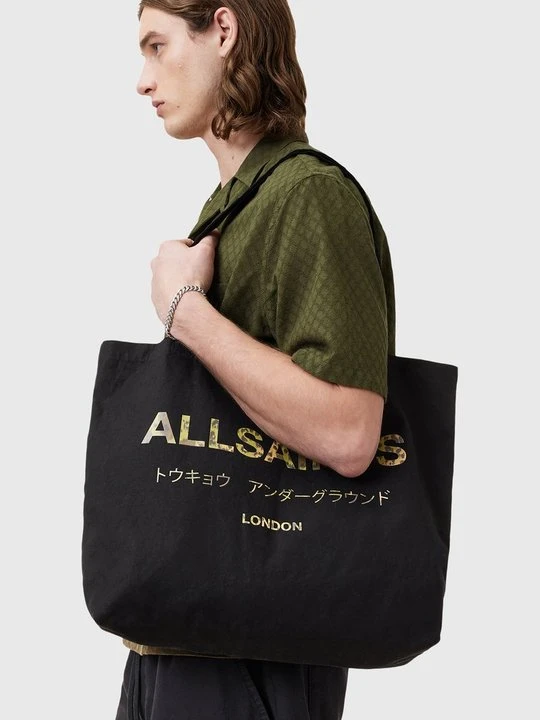 Zdjęcie produktu Torba na zakupy AllSaints czarny