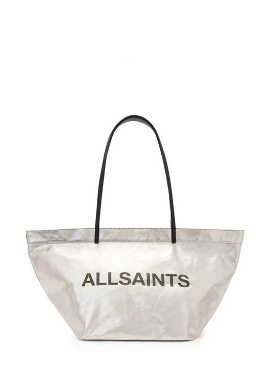 Zdjęcie produktu Torba na zakupy AllSaints srebrny
