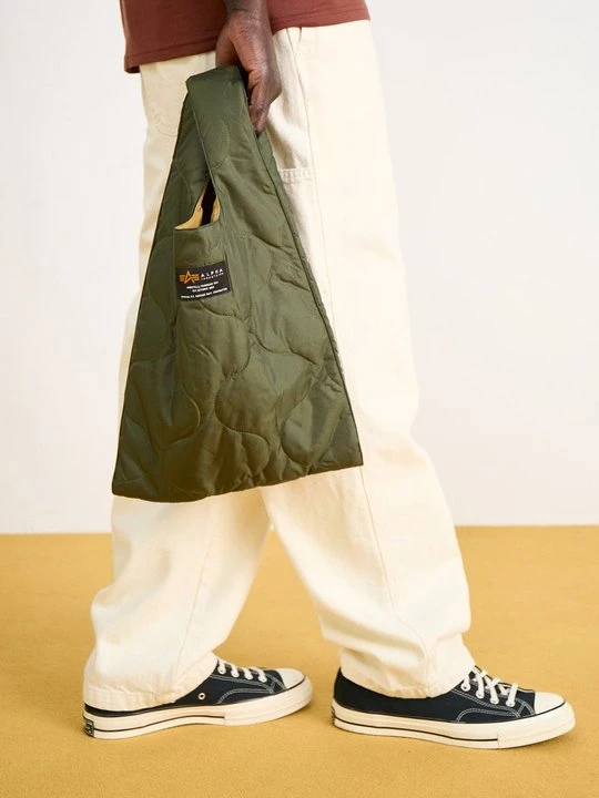Zdjęcie produktu Torba na zakupy Alpha Industries ciemnozielony
