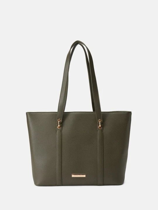 Zdjęcie produktu Torba na zakupy Anna Field By Zalando ciemnozielony