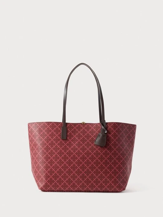 Zdjęcie produktu Torba na zakupy By Malene Birger ciemnoczerwony