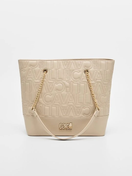 Zdjęcie produktu Torba na zakupy Cavalli Class beżowy