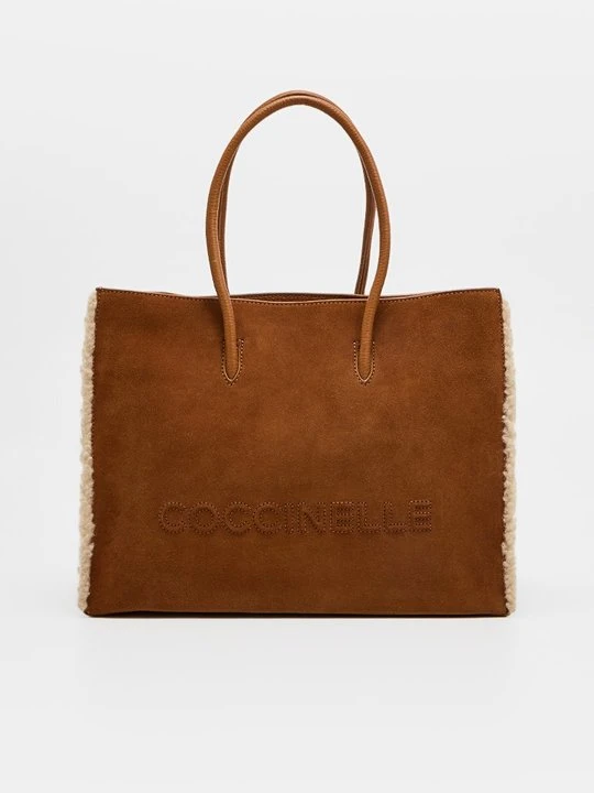 Zdjęcie produktu Torba na zakupy Coccinelle beżowy