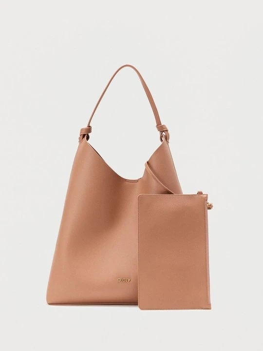 Zdjęcie produktu Torba na zakupy DKNY koniakowy