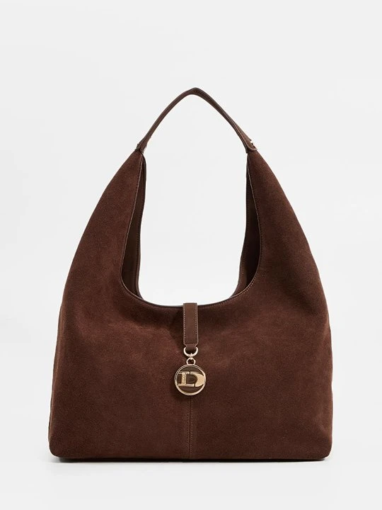 Zdjęcie produktu Torba na zakupy Dune London ciemnobrązowy