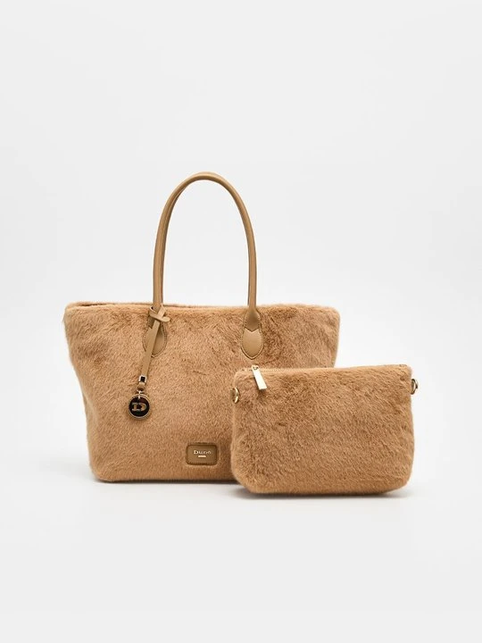 Zdjęcie produktu Torba na zakupy Dune London wielbłądzi
