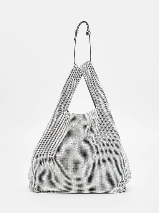 Zdjęcie produktu Torba na zakupy Emporio Armani srebrny