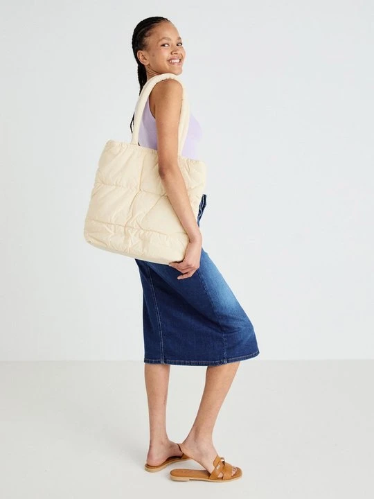Zdjęcie produktu Torba na zakupy Even&Odd By Zalando jasnożółty