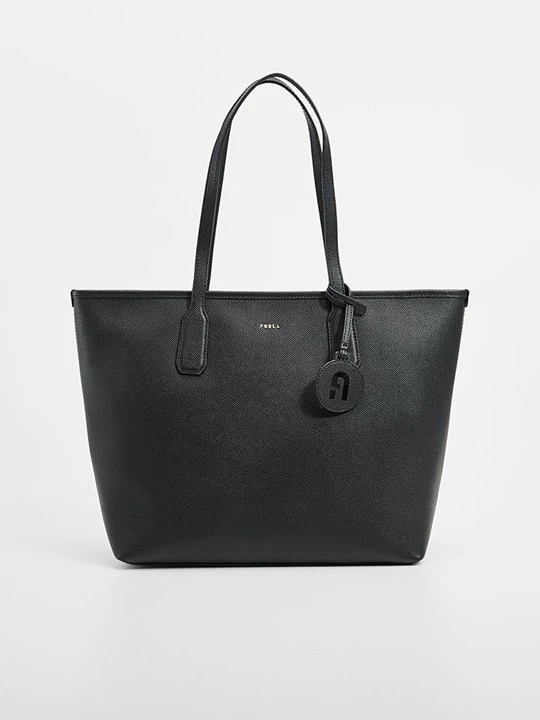 Zdjęcie produktu Torba na zakupy Furla antracytowy melanż