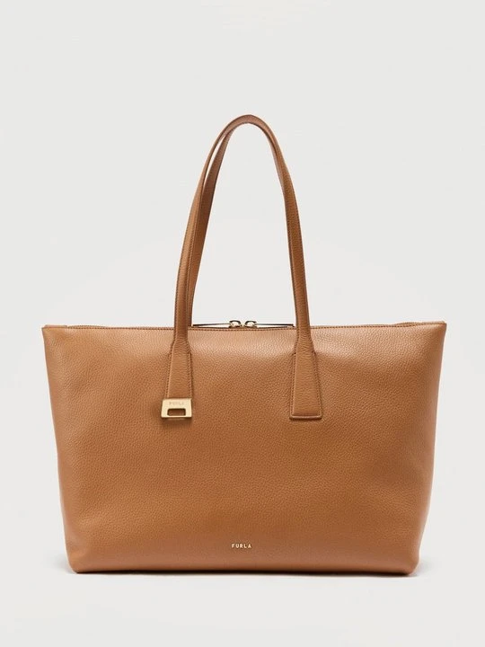 Zdjęcie produktu Torba na zakupy Furla koniakowy