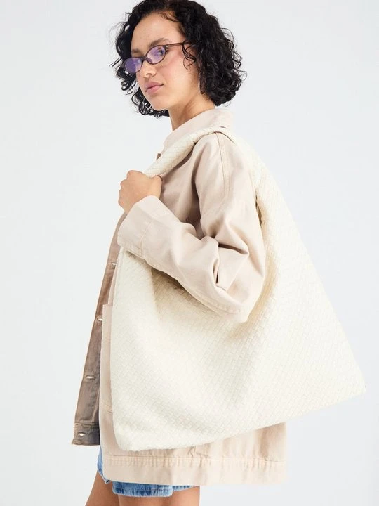 Zdjęcie produktu Torba na zakupy Gina Tricot beżowy